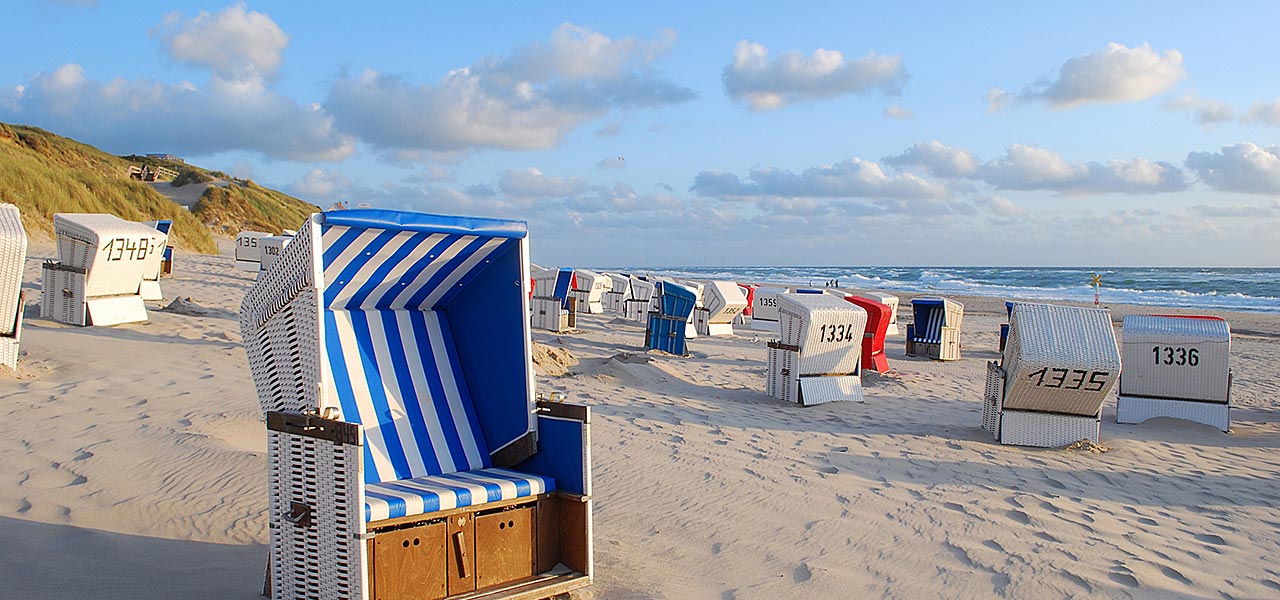 Nordseeurlaub am Strand