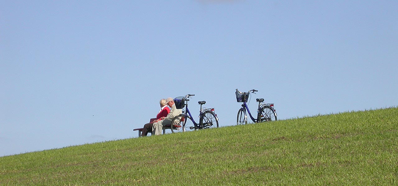 Fahrradfahren in Ostfriesland
